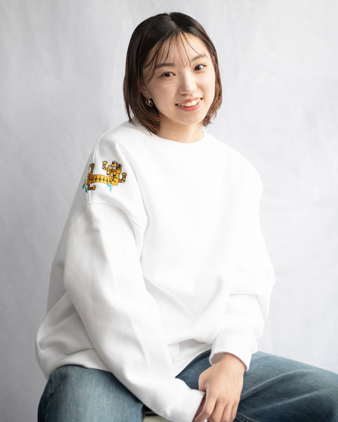 「倒福と虎」キャップとトレーナーできました!