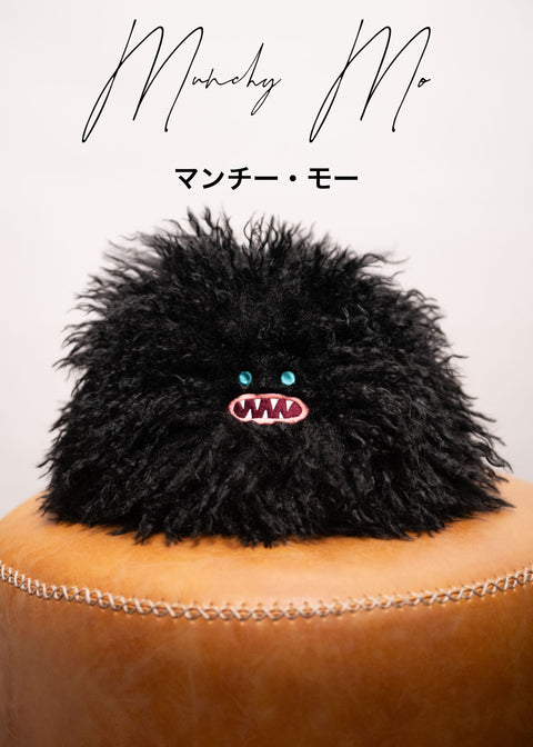 「当日発送」Paafy Nibbles ロングファー 刺繍 巾着バッグ honok