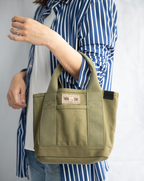 【ワインさん】ウォンバット刺繍タグ トートバッグ ランチトートバッグ ギフト