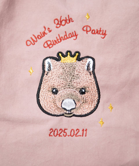 ハンドルパラコードエコバッグ 【期間限定】ワインさんお誕生日記念