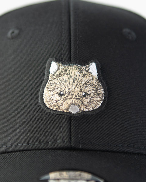 五月山動物園ウォンバット「ユキ」キャップ 選べるサイズ M/L 刺繍ワンポイント Nook Nook