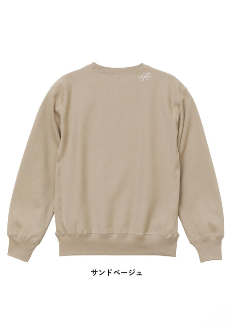 IKEDA CITY My fave ウォンバット 刺繍トレーナー 裏起毛 Nook Nook