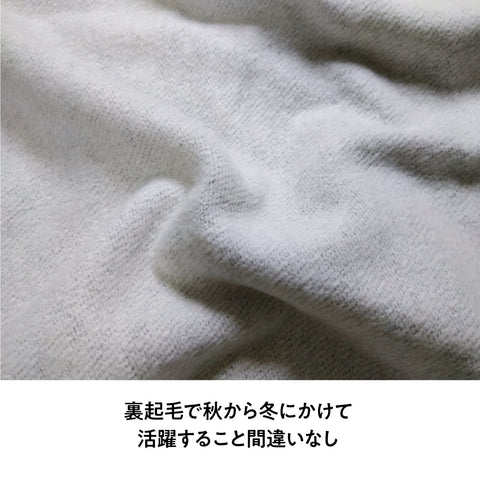 アブダクションされる牛 刺繍 パーカー 裏起毛 honok