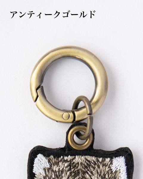 ウォンバット「コウ」刺繍キーホルダー|ギフトにおすすめ|NOOKNOOK