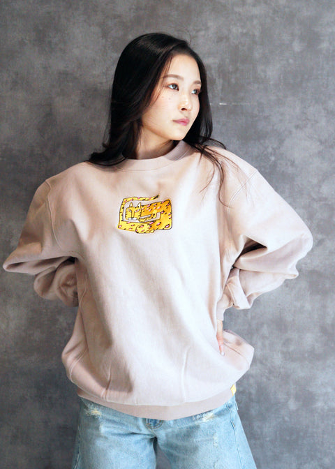 ジャガー 刺繍 トレーナー 裏起毛