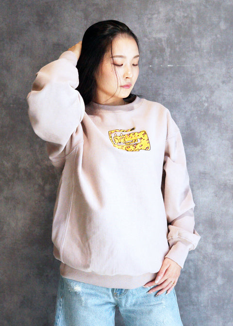 ジャガー 刺繍 トレーナー 裏起毛