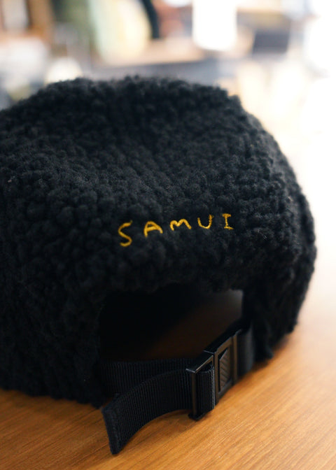 SAMUIイエティ刺繍ボアキャンパーキャップ honok