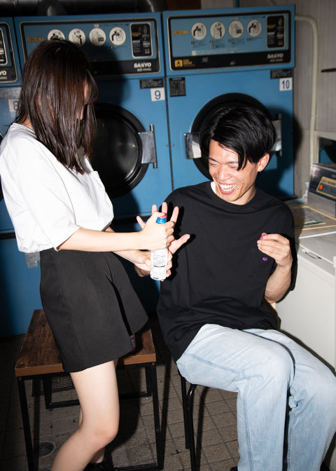 「印相」ビッグシルエットTシャツ Enbi