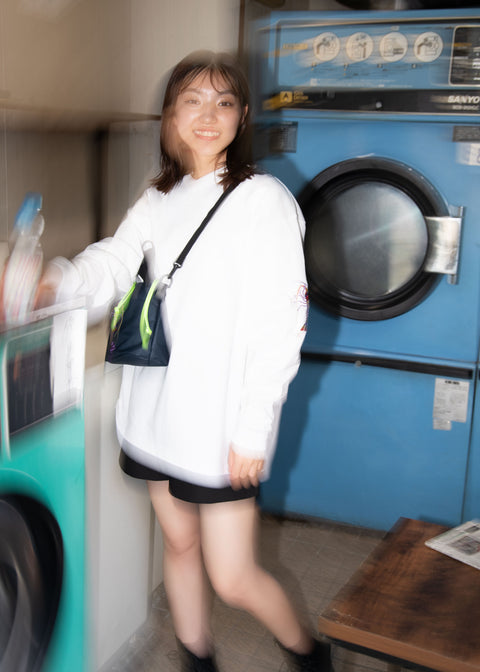 「伊勢海老」「シャコ」ビッグシルエットロンT 長袖Tシャツ Enbi
