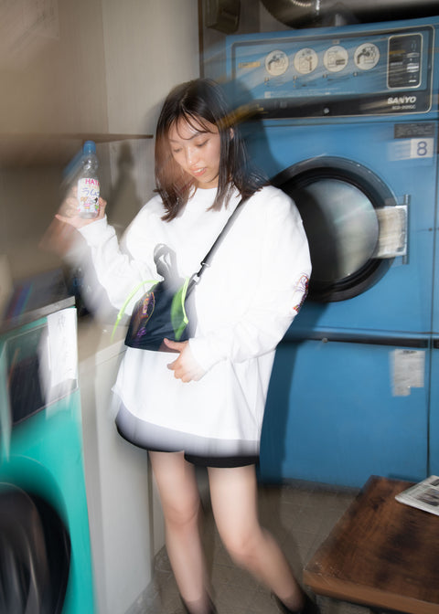 「伊勢海老」「シャコ」ビッグシルエットロンT 長袖Tシャツ Enbi