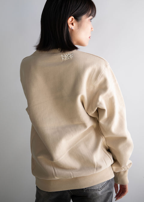 IKEDA CITY My fave ウォンバット 刺繍トレーナー 裏起毛 Nook Nook