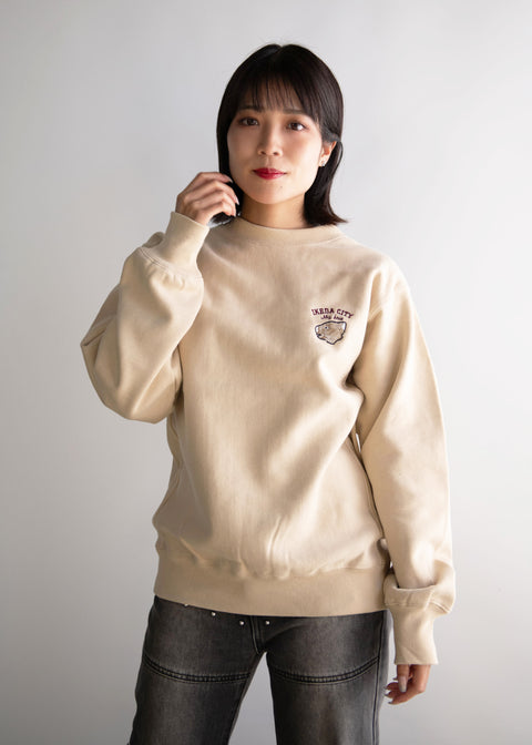 IKEDA CITY My fave ウォンバット 刺繍トレーナー 裏起毛 Nook Nook