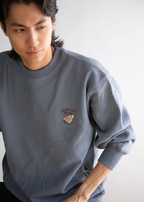 IKEDA CITY My fave ウォンバット 刺繍トレーナー 裏起毛 Nook Nook