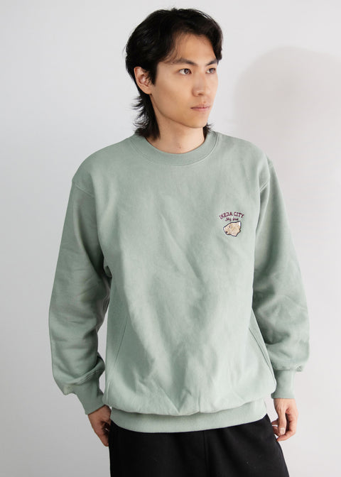 IKEDA CITY My fave ウォンバット 刺繍トレーナー 裏起毛 Nook Nook