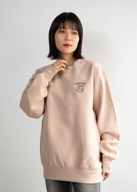 IKEDA CITY My fave ウォンバット 刺繍トレーナー 裏起毛 Nook Nook