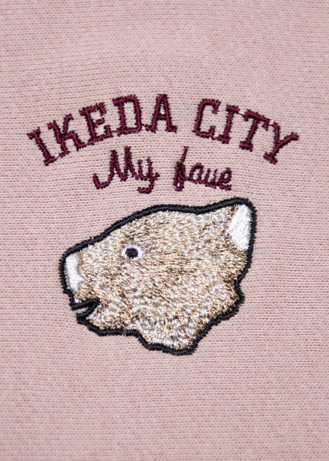 IKEDA CITY My fave ウォンバット 刺繍トレーナー 裏起毛 Nook Nook