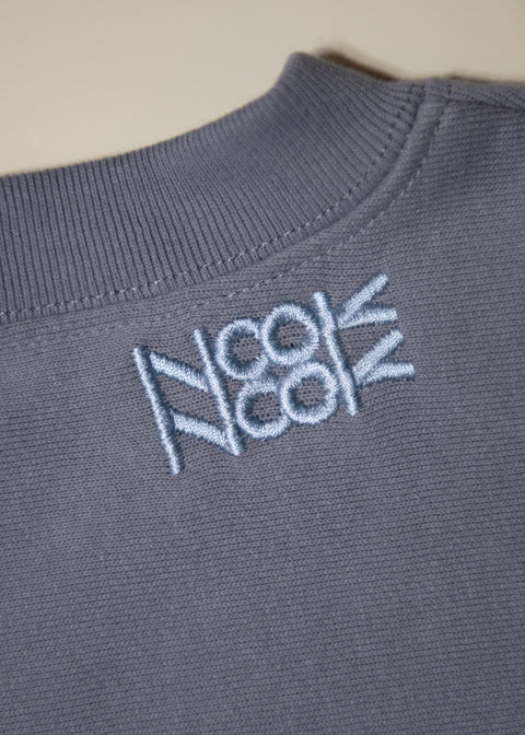 IKEDA CITY My fave ウォンバット 刺繍トレーナー 裏起毛 Nook Nook