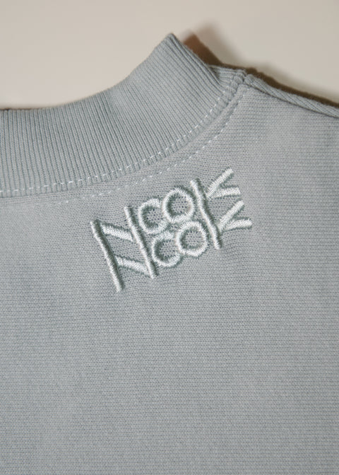 IKEDA CITY My fave ウォンバット 刺繍トレーナー 裏起毛 Nook Nook