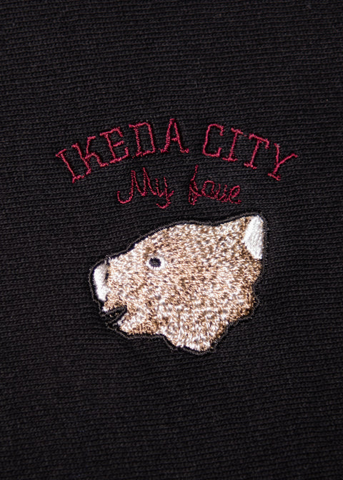 IKEDA CITY My fave ウォンバット 刺繍トレーナー 裏起毛 Nook Nook