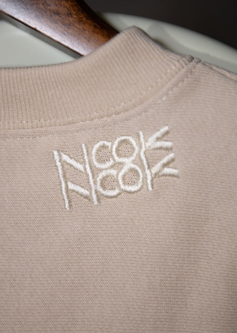 IKEDA CITY My fave ウォンバット 刺繍トレーナー 裏起毛 Nook Nook