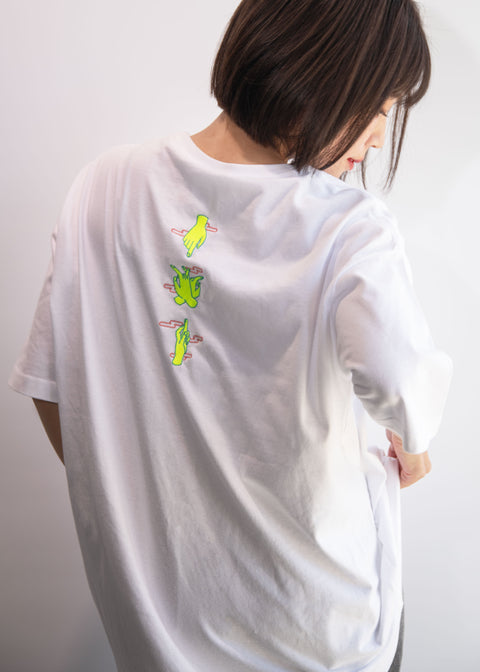 「印相」ビッグシルエットTシャツ Enbi