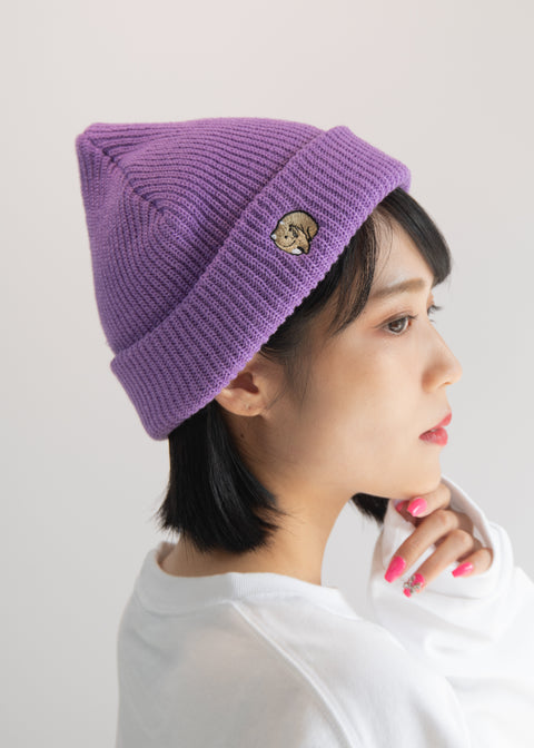 ウォンバット ワインさん ユキちゃん フクくん 刺繍 ニット帽 Nook Nook