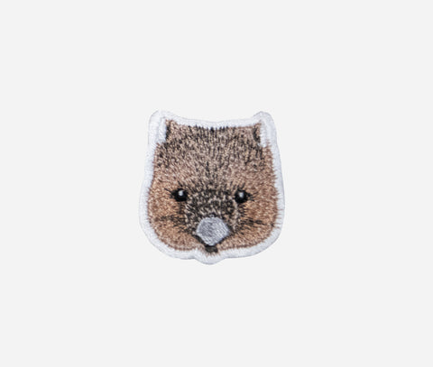 ウォンバット 「ワイン」「フク」「ユキ」 3匹セット トレーナー 裏起毛 ワンポイント刺繍 Nook Nook