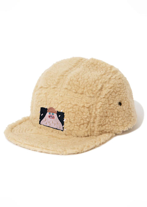 SAMUIイエティ刺繍ボアキャンパーキャップ honok