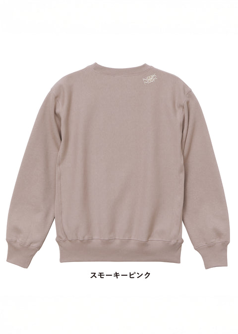 IKEDA CITY My fave ウォンバット 刺繍トレーナー 裏起毛 Nook Nook