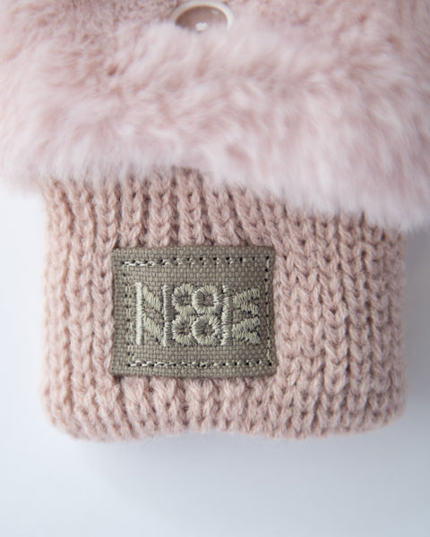 ウォンバット「フク」刺繍 ミトン NookNook