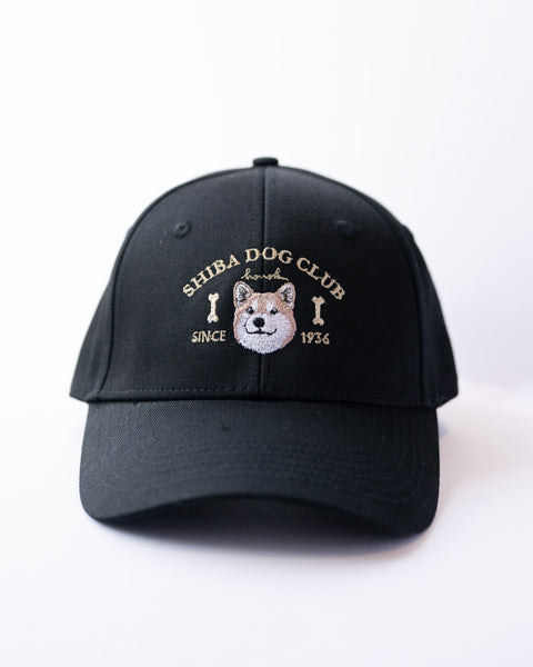 【キャップ】柴犬(茶)刺繍|SHIBA DOG CLUB|honok