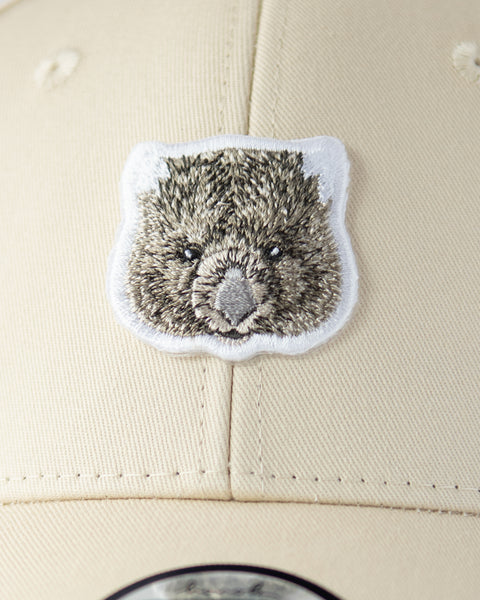 ウォンバット 「フク」 キャップ 選べるサイズ 刺繍 ワンポイント Nook Nook