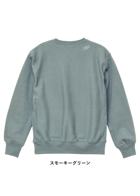 IKEDA CITY My fave ウォンバット 刺繍トレーナー 裏起毛 Nook Nook