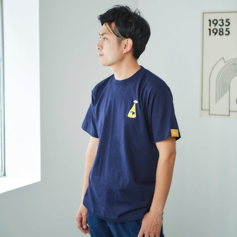 アブダクションされる牛 刺繍 Tシャツ honok