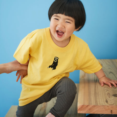 マレーグマ 刺繍 Tシャツ キッズ