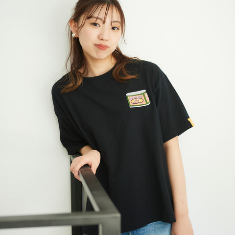 コンビーフ ビックシルエット 刺繍 Tシャツ レディース honok