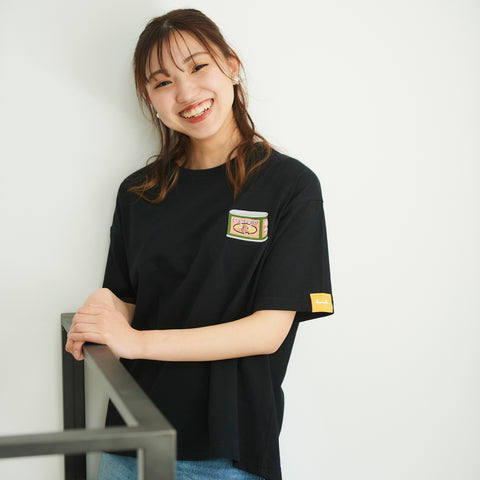 コンビーフ ビックシルエット 刺繍 Tシャツ レディース honok