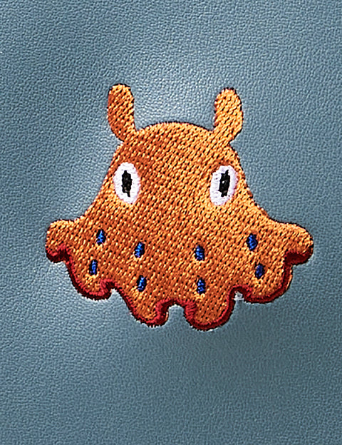 ワンポイント刺繍 スマホバッグ 刺繍 ポーチ