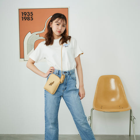 シャーク 刺繍 Tシャツ honok