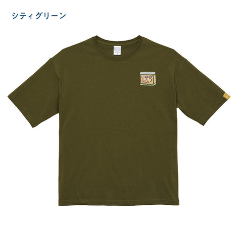 コンビーフ ビックシルエット 刺繍 Tシャツ レディース honok