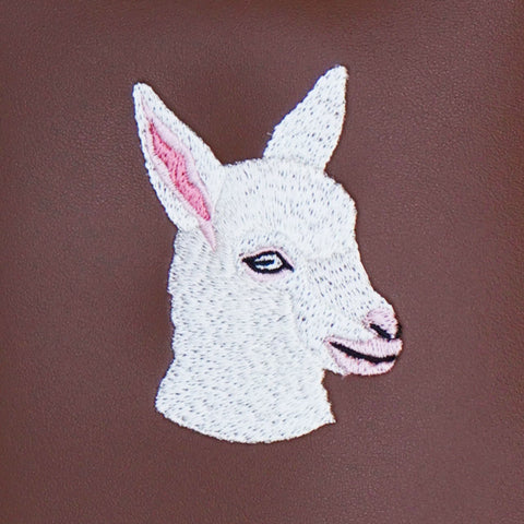 ワンポイント刺繍 スマホバッグ 刺繍 ポーチ