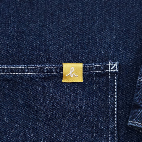 「ワシミミズク」刺繍 デニムジャケット honok
