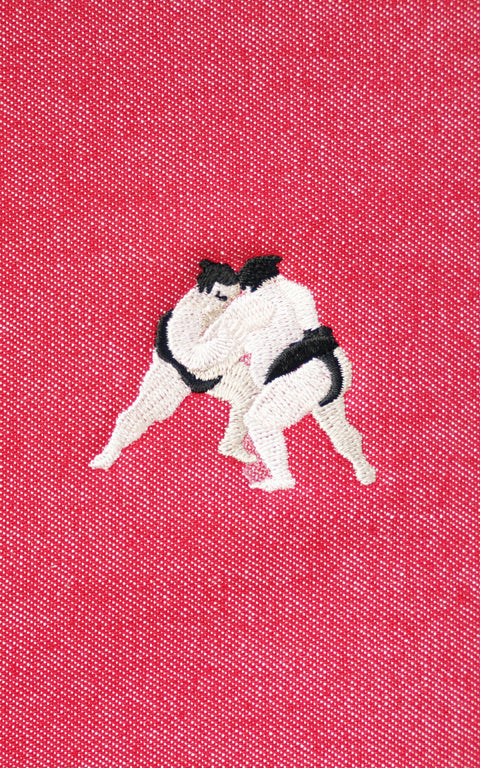 【新書サイズ】ワンポイント刺繍ブックカバー 日本製 honok