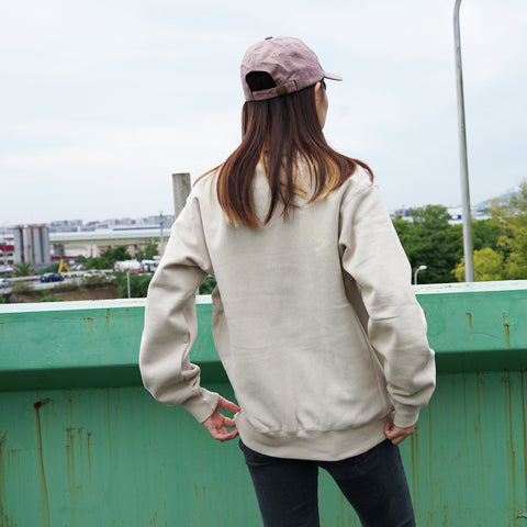 「ジャンプする虎」刺繍 トレーナー 裏起毛 honok