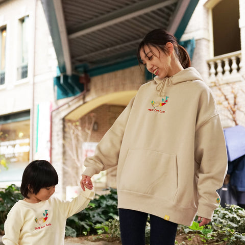 「トペコンヒーロー」刺繍 キッズ トレーナー パイル地 honok