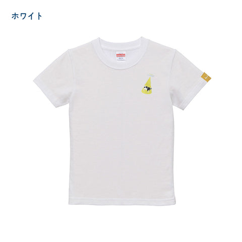 アブダクションされる牛 Tシャツ キッズ 刺繍 honok