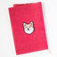 【文庫サイズ】柴犬刺繍の文庫カバー（全7色）｜名入れ可｜honok