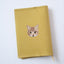 【新書サイズ】茶トラ ブックカバー 新書版サイズ あくびする猫 刺繍 ブックカバー 日本製 honok