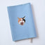 【新書サイズ】三毛猫 ブックカバー 新書版サイズ あくびする猫 刺繍 ブックカバー 日本製
