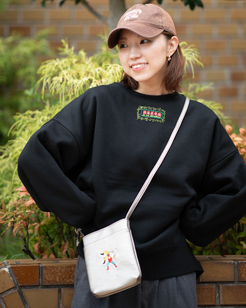 アルゼンチンバックブリーカー スマホバッグ 刺繍 ポーチ ベルト調整可能